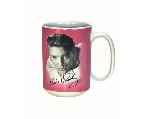 Tasse à café Elvis Presley / Rose